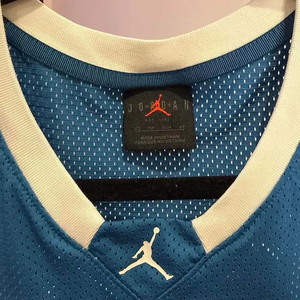 Jordan Basketball Jersey 23 Blue Retro Tank Top
